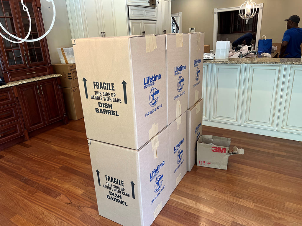 Lifetime Moving Co Boxes