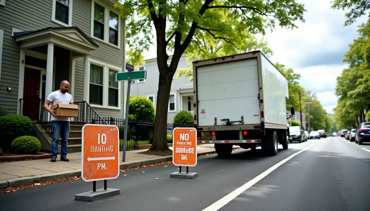 How to Get a Brookline Moving Permit: 2026 Rates, Signage & the 