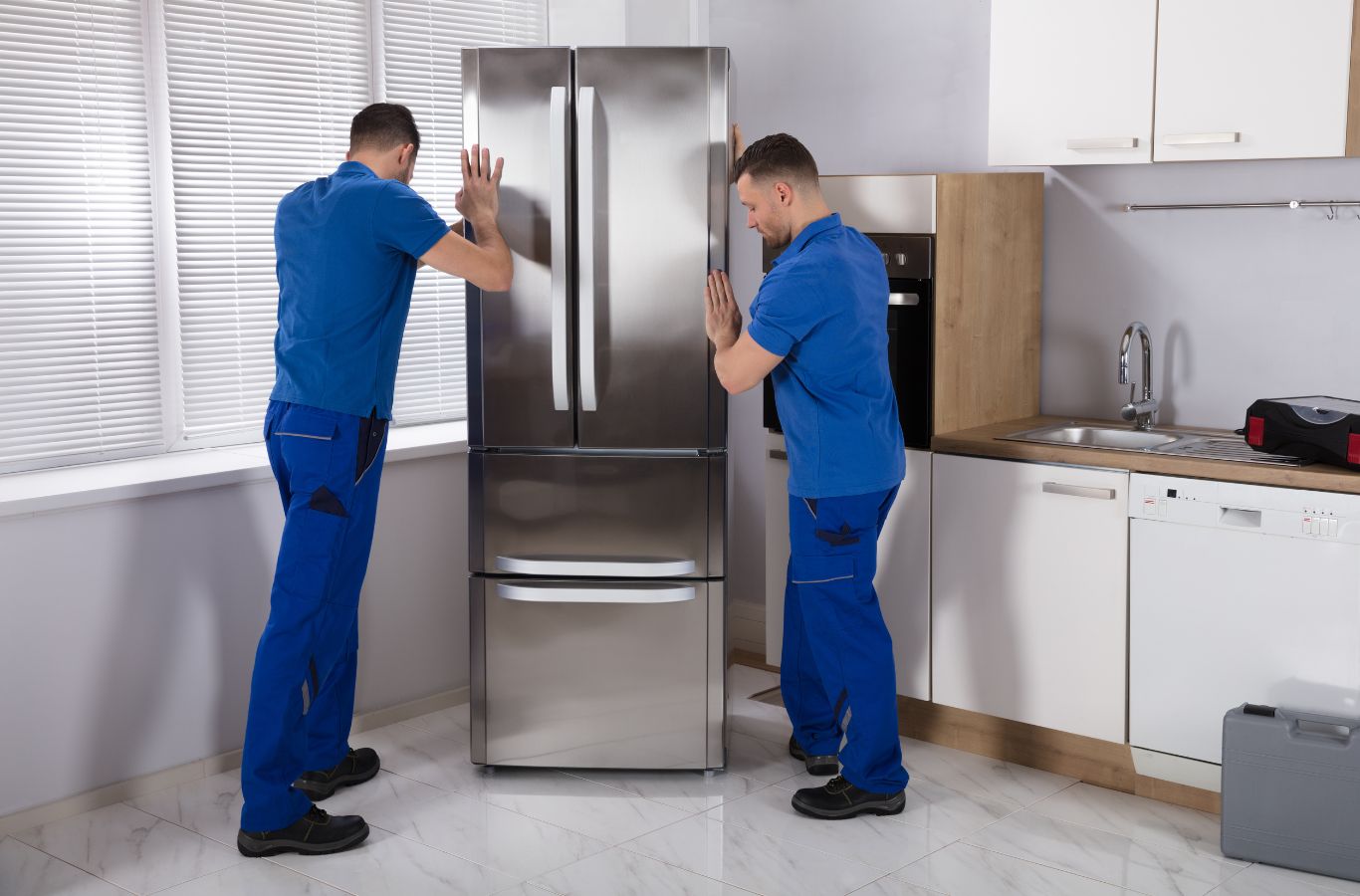 Lifetime Moving Co team providing apartment moving services in Dedham, MA with organized packing and careful handling.