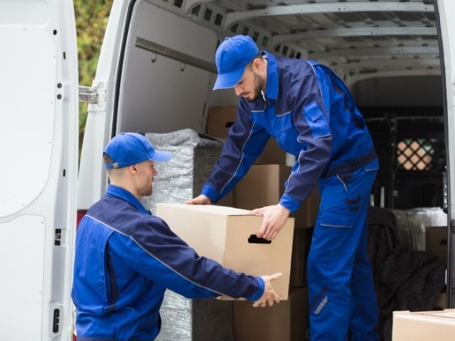 Lifetime Moving Co expert handles a local apartment relocation in Northborough, MA. Apartment Movers Near Me.