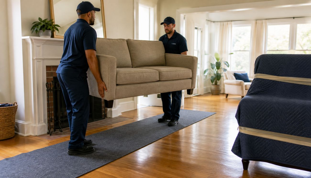 How to Clear and Reset Furniture for a Flooring Project in Medford, MA