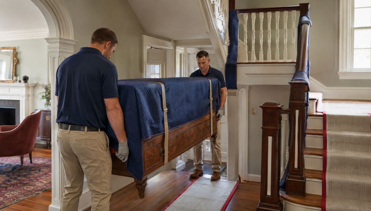 In-Home Moving in Brookline, MA: A Guide to Rearranging Antique Furniture Safely